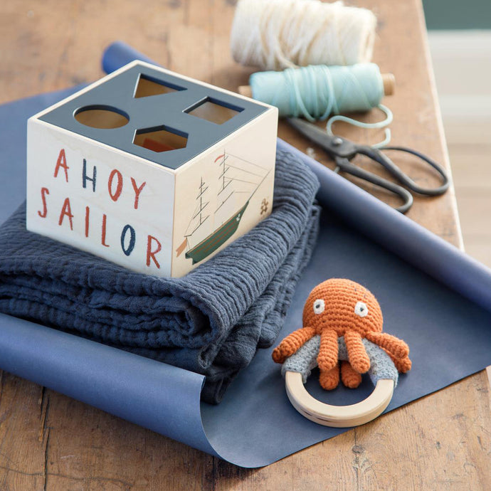 Babydecke, deep sea navy